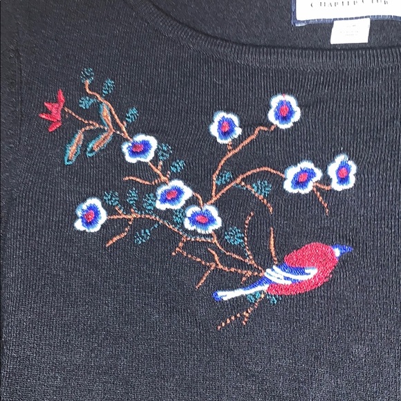 Charter Club Floral Sweater - Picture 6 of 6